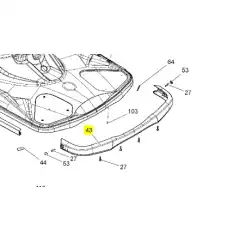 <p data-end="255" data-start="75"><strong data-end="90" data-start="75">Passer til:</strong><br data-end="93" data-start="90" />
Sea-Doo <strong data-end="108" data-start="101">GTX</strong> <strong data-end="122" data-start="109">2016&ndash;2017</strong> (med og uten fj&aelig;ring / alle varianter),<br data-end="165" data-start="162" />
<strong data-end="172" data-is-only-node="" data-start="165">RXT</strong> <strong data-end="186" data-start="173">2016&ndash;2017</strong> (med og uten fj&aelig;ring / alle modeller),<br data-end="228" data-start="225" />
<strong data-end="240" data-start="228">Wake PRO</strong> <strong data-end="254" data-start="241">2016&ndash;2017</strong>.</p>

<p data-end="380" data-start="257"><em data-end="380" data-start="257">Merk: Enkelte modeller kan ha ulike karosseri- og utstyrsvarianter. Kontroller alltid mot VIN/delekatalog f&oslash;r bestilling.</em></p>
