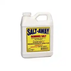 <p data-end="209" data-start="167"><strong data-end="209" data-start="167">SaltAway &ndash; den originale saltfjerneren</strong></p>

<ul data-end="598" data-start="211">
	<li data-end="260" data-start="211">
	<p data-end="260" data-start="213">Perfekt til <strong data-end="260" data-start="225">flushing og saltvannsrengj&oslash;ring</strong></p>
	</li>
	<li data-end="308" data-start="261">
	<p data-end="308" data-start="263"><strong data-end="279" data-start="263">Fjerner salt</strong> og hindrer rust og korrosjon</p>
	</li>
	<li data-end="362" data-start="309">
	<p data-end="362" data-start="311">Etterlater et <strong data-end="347" data-start="325">beskyttende belegg</strong> p&aring; overflatene</p>
	</li>
	<li data-end="430" data-start="363">
	<p data-end="430" data-start="365">Trygg &aring; bruke p&aring; <strong data-end="430" data-start="382">metall, plast, gummi, gelcoat, glass og lakk</strong></p>
	</li>
	<li data-end="502" data-start="431">
	<p data-end="502" data-start="433">Ideell til <strong data-end="502" data-start="444">b&aring;t, vannscooter, motor, tilhenger, fiskeutstyr og mer</strong></p>
	</li>
	<li data-end="544" data-start="503">
	<p data-end="544" data-start="505"><strong data-end="544" data-start="505">Biologisk nedbrytbar og ikke-giftig</strong></p>
	</li>
	<li data-end="598" data-start="545">
	<p data-end="598" data-start="547">&Eacute;n l&oslash;sning til <strong data-end="598" data-start="562">nesten alt som utsettes for salt</strong></p>
	</li>
</ul>

<p data-end="672" data-start="600"><strong data-end="609" data-start="600">Bruk:</strong><br data-end="612" data-start="609" />
P&aring;f&oslash;r, la virke i et par minutter og skyll av med ferskvann.</p>
