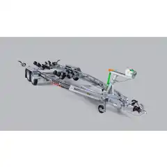 Innovativ Multiroller-henger med selvregulerende ruller som sikrer jevn og trygg gang p&aring; hengeren under b&aring;topptak og utsetting.<br />
Hengeren har en solid varmgalvanisert og helsveiset st&aring;lramme.<br />
Skjermer og andre komponenter er I h&oslash;ykvalitetsst&aring;l med belegg i Magnelis&reg;, som er 3 ganger mer motstandsdyktig mot korrosjon enn vanlig st&aring;l som brukes.<br />
Alle st&oslash;rre hengerene i MR serien har justerbare akslinger som kan flyttes slik at kulevekten kan justeres og tilpasses.