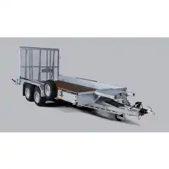 Arbeidsvogn for de tyngre oppgavene. Helsveiset bakre rampe gj&oslash;r det enkelt &aring; laste minigravere og andre arbeidskj&oslash;ret&oslash;yer. Stor lastevekt og praktiske lastdimensjoner gj&oslash;r denne tilhengeren til et f&oslash;rstevalg blant mange entrepren&oslash;rer.