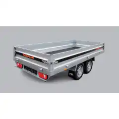Den storebroren til v&aring;r minste planhenger, med to aksler, bremser og en totalvekt p&aring; 2 000 kg. Designet for &aring; h&aring;ndtere st&oslash;rre materialer, noe som gj&oslash;r den til et ideelt arbeidsverkt&oslash;y for et bredt spekter av brukere. Alle sider og hj&oslash;rnestolper er avtakbare, noe som gir enda st&oslash;rre fleksibilitet ved lasting og lossing av materialer. Tilgjengelig med et utvalg av praktisk tilleggsutstyr og utstyrt med bakre LED-lys som standard.