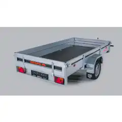 En henger i h&oslash;y kvalitet med innovative l&oslash;sninger. Karmer og lemmer er laget av en hel st&aring;lplate og viktige komponenter, som bunn og sidekarmer er festet sammen med HuckLok&reg; bolter, som er vibrasjonssikre. Overflater er i h&oslash;ykvalitetsst&aring;l med belegg i Magnelis&reg;, som er 3 ganger mer motstandsdyktig mot korrosjon enn vanlig st&aring;l som brukes. Enest&aring;ende kj&oslash;reegenskaper og slitestyrke oppn&aring;s med komponenter som 3-bladers fj&aelig;ringer og st&oslash;tdempere.