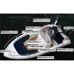 Del 5FM-4900CLX<br />
<br />
Passer:<br />
<br />
Finnmaster 4900 CLX / 49 CC <small>(2004-)</small>