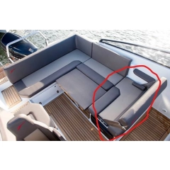 Komplett sofa Finnmaster T7 (rød søm)