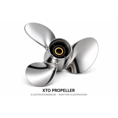 XTO PROP (SS 3X16-1/8 X23-YL)