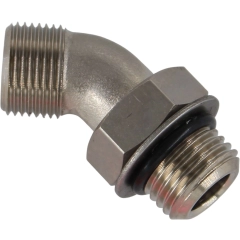 Ultraflex Nippel 45 grader til rattpumpe