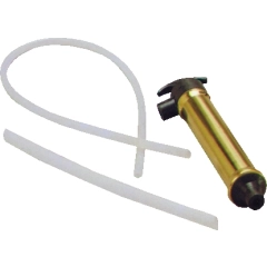 Pumpe for oljeskift