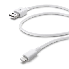 Cellularline USB-A til Lightning, iPhone/iPad kabel 1,2 m