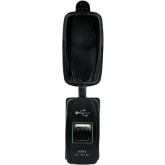 1852 USB A +C uttak Superswitch 12/24V