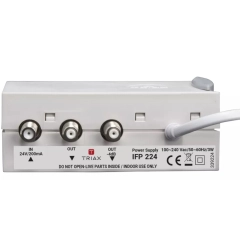 Triax Filter/splitter, 2 utganger, 12/220V