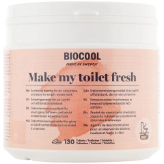 Biocool Make my toilet fresh 125 tabletter