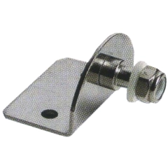 1852 Gassdemperbrakett 316, 38x25 mm 8 mm