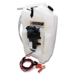 Jabsco Oljeskiftpumpe med tank 12V