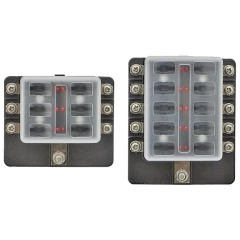 1852 Sikringsholder med LED indikator