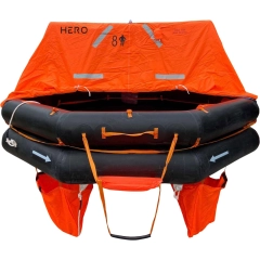 HERO SOLAS Redningsflåte A-Pack Flat/Rund