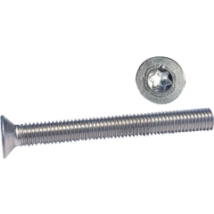 Syrefaste maskinskruer A4, forsenket, torx